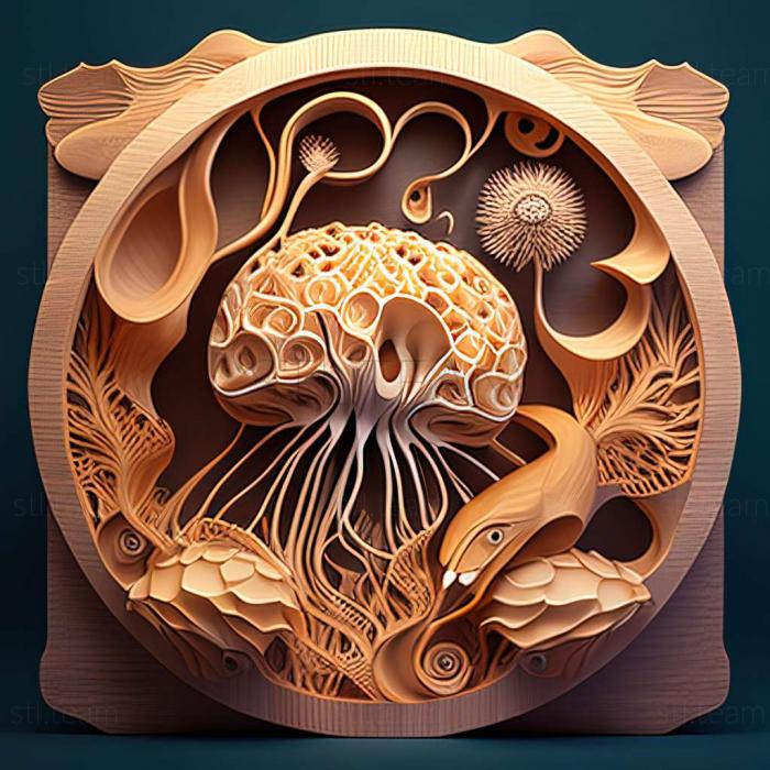 3D модель Медузы (STL)